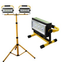 낚시용품점 100W 투광기 2개 스탠드 포함 작업등 LED 랜턴 L2x3Ea낙시용품할인점