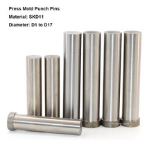 10PCS 프레스 금형 SKD11 부품 T대 어깨 D1-D17, 08 D8_03 L60