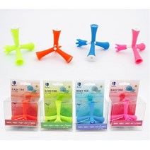 기타브랜드 ENK CAITON 삼각 EASY TEE 삼발이티/골프티 (LF-GT01), 라임