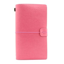 GO2shop GO2shop_ 메모장 북마크 임신다이어리 일기다이어리 키링플래너 태교앨범, ★선택* 복고 가죽 다이어리 레트로 빈티지 - 핑크 x, 이제품주문★