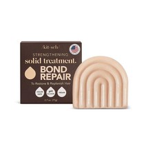 Kitsch Strengthening Bond Repair 솔리드 트리트먼트로 모발 복원 및 보충 | 건조하고 손상된 모발을 위한 리페어 헤어 마스크 | 미국 제조 | 천연 | 비
