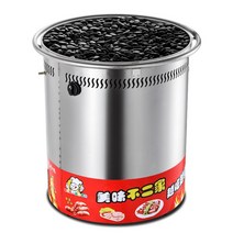맥반석오징어 기계 전기구이 소시지 핫바 쥐포 업소용 그릴, 수직 하이 타입 대형 원형 소시지 그릴 기계 가스식