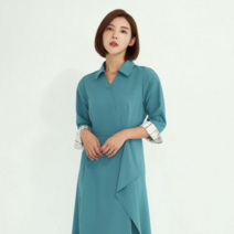 아날도바시니 8부셔츠형원피스 AU09OP04M