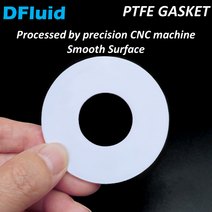 고압세척기부속 부품 노줄 연결 필터 PTFE 가스켓 BSPP 플랜지 위생 실린더 플랫 링 5 6 8 0 2 mm 압력 게, 66 ID 18mm x OD 24mm_01 2mm