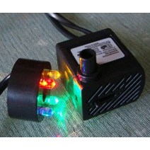 기름 보일러 순환 펌프 모터 온수 가압 구동기 전기 가스 교체 가정용2.5W AC220-240V 잠수정 펌프 + 4 LED, 한개옵션0