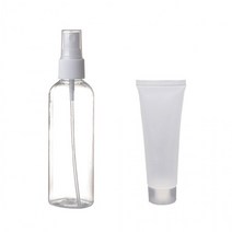 휴대용 공병 스프레이 60ml 100ml 튜브 50ml 젤 화장품 샴푸 손소독제 튜브 빈병 용기 만들기 여행용 리필