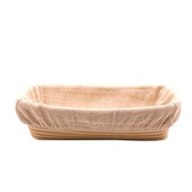 반느통 바네통 천연 발효바구니 깜빠뉴 빵 발효틀 발효 천연 등나무 발효 바구니 컨트리, 21x15x8cm, yz224