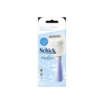 시크 쉬크 Schick 인투이션 여성 면도기 탄력피부용 칼날+본체 코코넛향