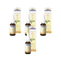 올리브 25ml Biofloral Fleurs De Bach 23, 4팩