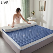 고밀도스펀지 방석 흡음재 UVR 니트 코튼 라텍스 매트리스 5D 통기성 다다미 느린 리바운드 플로어 매트 침대 킹 풀 사이즈, 01 80x190cm, 02 Thickness 8cm