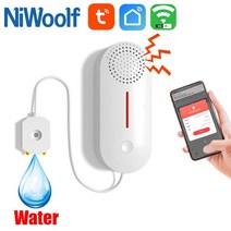 수도 누수탐지기 Tuya 와이파이 물 센서 스마트 홈 누수 감지기 저수준 보안 사운드 알람 앱 실시간 알림, 01 Wifi Water Detector