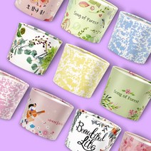 [구뜨] 에어홀더 카페 컵홀더 베스트 모음 92파이/ 98파이 1박스 500개, 98파이(12/16온스), 블로썸