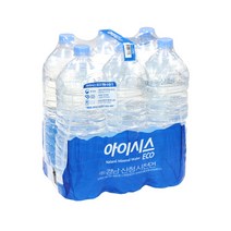 [아이시스 모음] 롯데 아이시스 8.0 아이시스 무라벨 에코 용량별 옵션선택 PH 8 알칼리 생수 정품가격-당일출고, 2L, 6개