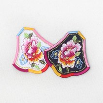 [펠트친구] 종모양전통자수, 블랙, 1개