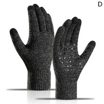 이너 장갑 Men Touchscreen Gloves Knitted Wool Warm Adult Outdoor Grasp Cycling