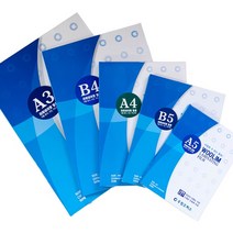 기계코팅필름 8종 고광택 PET소재 코팅용지 만능코팅지, 1개, 1_코팅지A5(100MICX154X216)100매