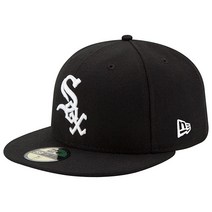 New Era 59FIFTY 휴스턴 아스트로스 네이비 MLB 2017 정품 컬렉션 온 필드 홈 피티드 캡 블랙.