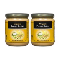 넛츠투유 Nuts To You 유기농 땅콩버터 크런치 Organic Peanut Butter Crunchy 500g x2