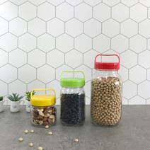 파미레 멀티 저장 유리병 과일청 공병 담금주 매실, 1개, 900ml/색상랜덤
