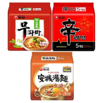 무파마탕면(4입)+신라면(5입)+안성탕면(5입), 14개