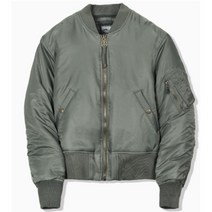 그롭스 M50 WOOL MA-1 FLIGHT JACKET 항공 점퍼 (카키) M~XL 잠바 자켓 야상 야전상의 봄 가을 아이콘