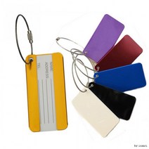 기타 여행용네임택02 캐리어 네임카드 러기지택 이름표, 네임택02 BL875 골드