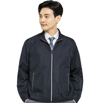 유니보스 UBS512 춘하용 점퍼 작업복 상의 네이비, L, 사이즈:L