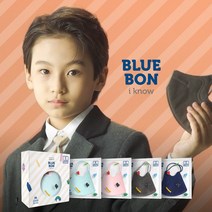 블루본 아이노우 주니어 컬러 마스크 중형 100매, 민트