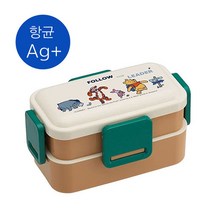 곰돌이 푸 아웃도어 돔형2단 사면결착 도시락 600ML (616501), 단품, 선택1:본상품선택