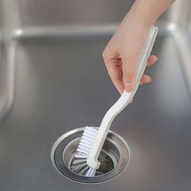 더시티오 2개묶음 배수구청소솔 싱크대 청소솔