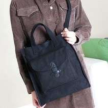 남녀 공용 숄더백 겨울 캐주얼 빅 사이즈 귀여운 스타일 사각 에코백 포켓 여성 핸드백 여상 양가죽 백팩