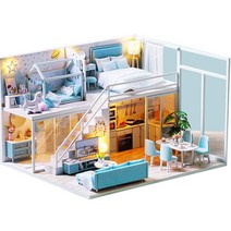 고쿠리 DIY 미니어처하우스 중대형 (한글설명서 동봉)미니어쳐 집만들기, 고쿠리203호