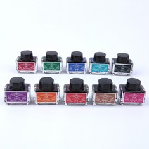 만년필 캘리그라피 잉크 딥펜 깃털펜 병잉크 15ml, 3.블루 (IN-77)