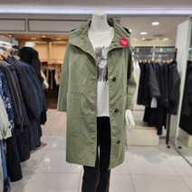 요하넥스 후드면혼방트렌치코트 D3A3YQ92-1 059