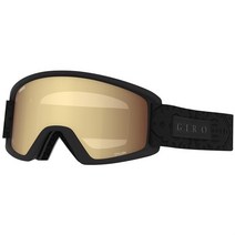 Giro 스포츠고글 Dylan Goggles Womens, Black Flake/Amber Gold+Yellow