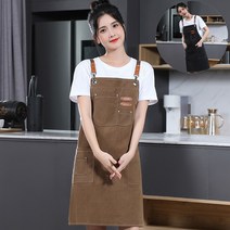 캔버스앞치마 데님앞치마 바리스타앞치마 미용앞치마 화방앞치마 작업용 앞치마, 3포켓 캔버스앞치마(블랙)