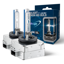 자동차용 HID 전조등 순정교체형 제논 헤드램프 D3S 5000K 화이트 1세트, 2개입