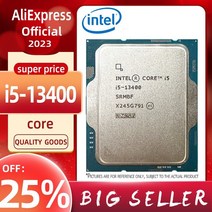 인텔 코어 i5 13400 CPU 프로세서 새로운 2.5 GHz 스레드 65W LGA 팬, 한개옵션0