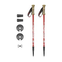 290 그람/몫 Trek 폴 노르딕 워킹 Telescopic 6061 알루미늄 합금 Shooting Walking Stick Crutch Senderis, 01 A pair