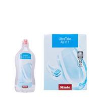 밀레 식기세척기 세제 울트라탭 60정 + 린스 500ml 세트