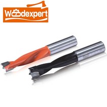 워터 로잉 머신 두 플루트 목공 갱 드릴 비트 블라인드 홀 tct 드릴링 헤드 70mm, 5.0mm 리터, 70mm 길이