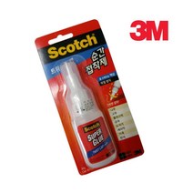 3M 순간 접착제 20g 초강력접착제 본드 강력본드, 1개