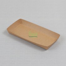 [원팩] 크라프트 트레이 4호 [종이트레이] / 수량 1000개