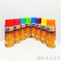 [형광락카] 네온스프레이 스프레이페인트 8색 (범민스토어) ﻿MOLOTOW belton, 네온 블루[belton], 1개