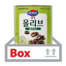 동서식품 블랙올리브(슬라이스) 3kg*6ea(박스) 피자토핑, 상세페이지 참조