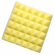 방음스펀지 차음재 흠음 엠보싱 천장 계란판 30*30*5cm 4 색 스튜디오 음향 방음 폼 흡음 처리 패널 타일, 04 Yellow