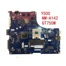 Laptop Motherboard/mainboard for Lenovo Y500 QIQY6 NM-A142 DDR3 HM76 GT750M graphics card 100% teste, 한개옵션0