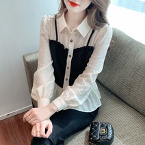 패션 캐주얼 여성복 코디 가을 패션 투피스 캐주얼 셔츠녀