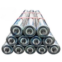 컨베이어벨트 컨베어벨트 콤베어 롤러 운반 공장 스틸 부품, 직경38x파이프690x샤프트12x길이740, 1개