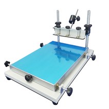 실크 스크린 수동 인쇄 기계 평판 프린터 판화 봉투, 45x60CM